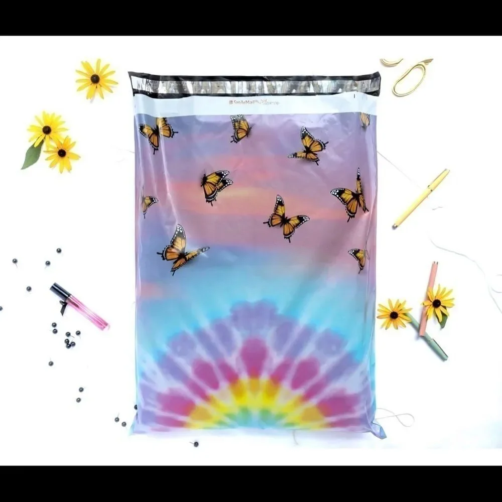 Poly Mailers MIX Sunrise bubble mailer insert card